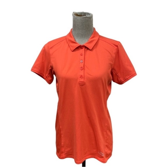 L.L Bean Coral/ Orange Golf Atlantic wear women's size M regular. - Picture 1 of 9